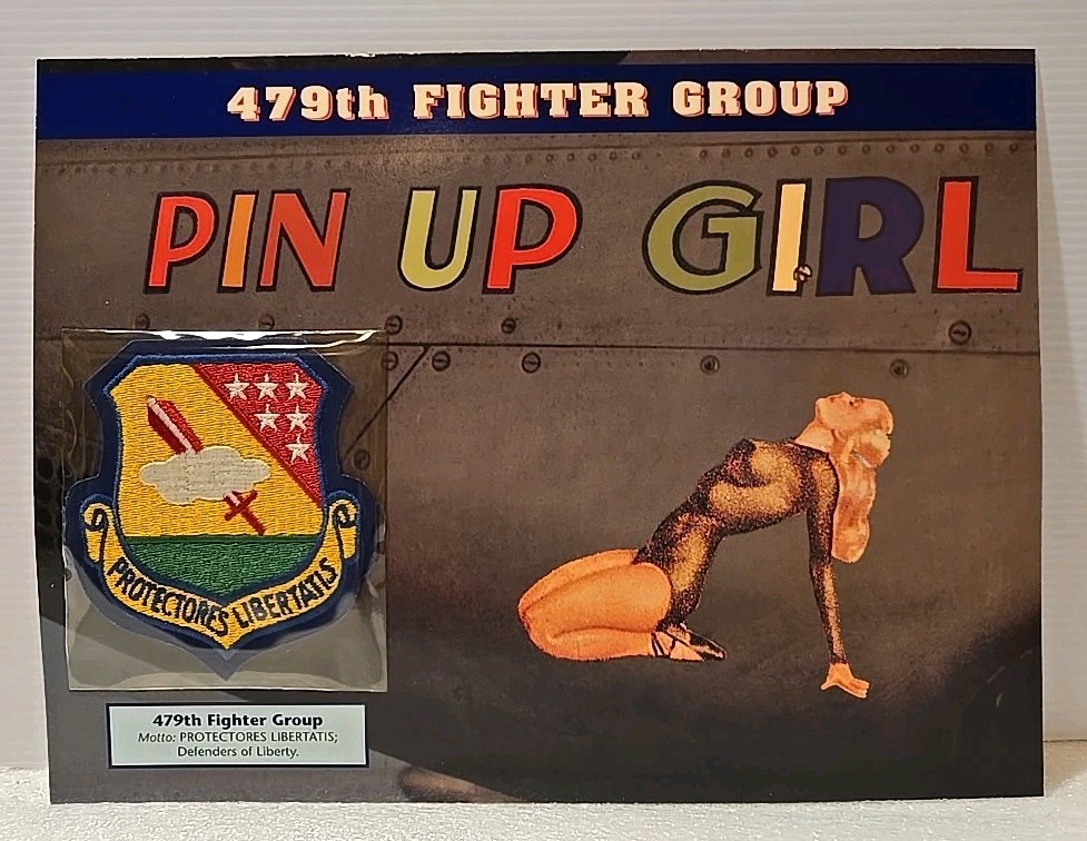 WWII Emblems Of Air War Patch 479th Fighter Group 