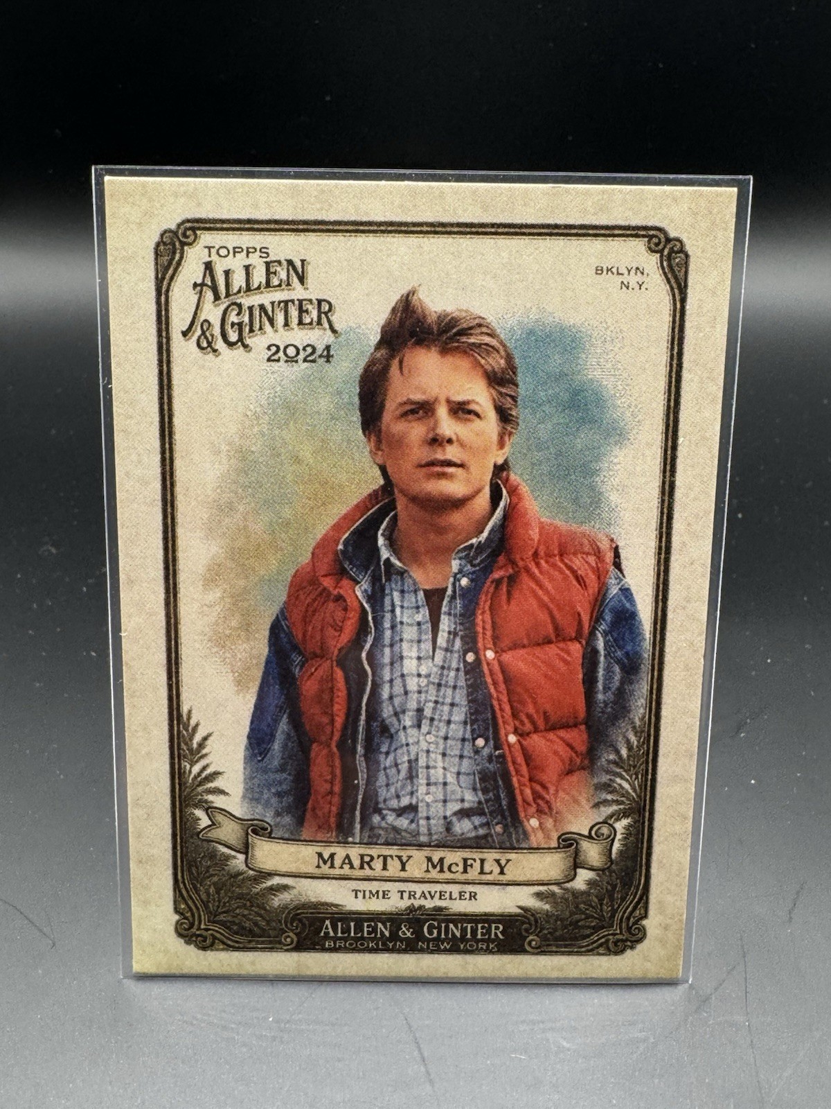 Custom Marty McFly Trading Card Back To The Future Custom Marty McFly Trading Card Back To The Future