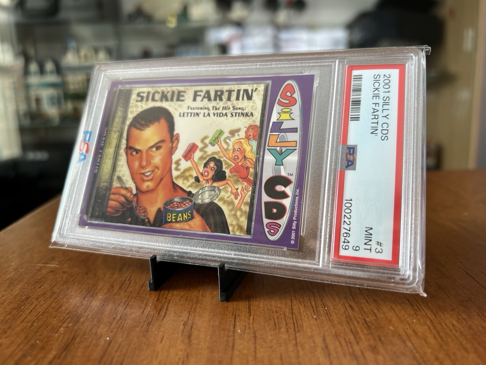 2001 SILLY CDs PSA 9 Ricky Martin Parody Sickie Fartin’ #3 Iconic Pop Musician