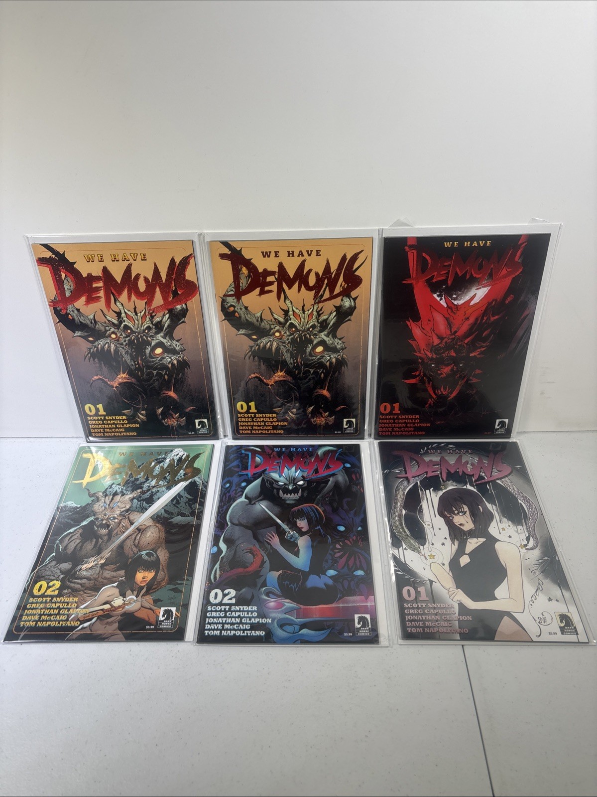 2022 DARK HORSE COMICS WE HAVE DEMONS Lot 6