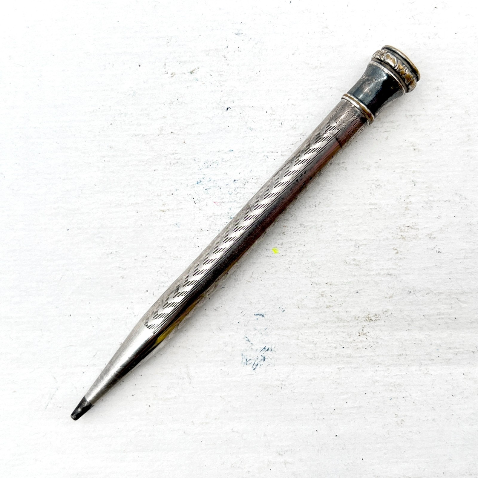 VTG Wahl Eversharp Flat Top Short Sterling Mechanical Pencil Chevron