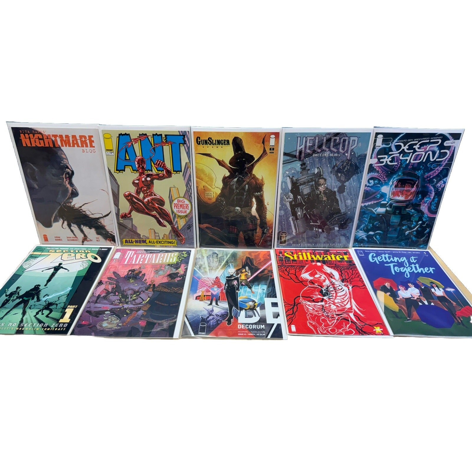 10 Image Comics #1 Lot Nightmare Blog Ant Gunslinger Spawn He’ll cop Deep Beyond 10 Image Comics #1 Lot Nightmare Blog Ant Gunslinger Spawn He’ll cop Deep Beyond