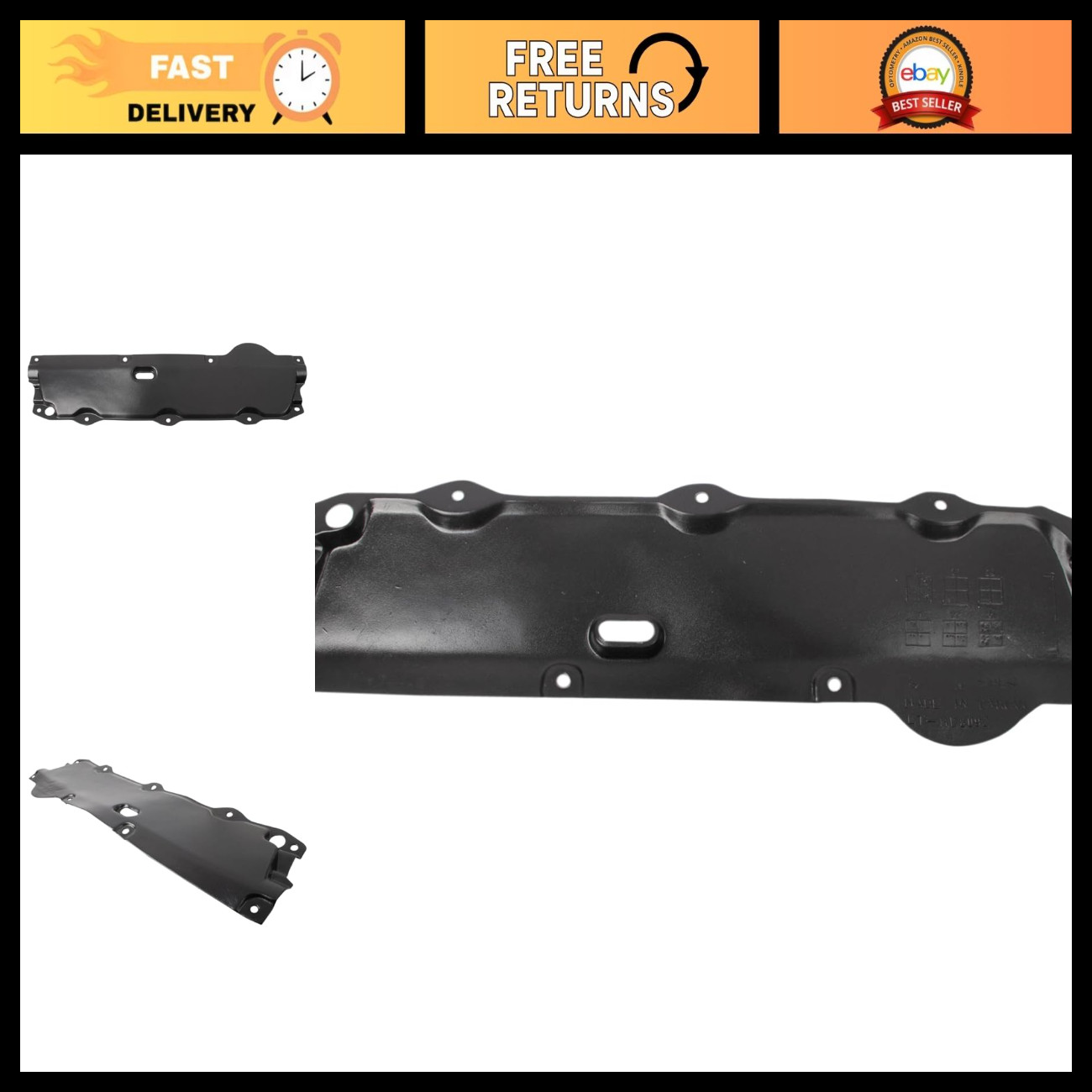 TRQ Engine Splash Shield Front Lower