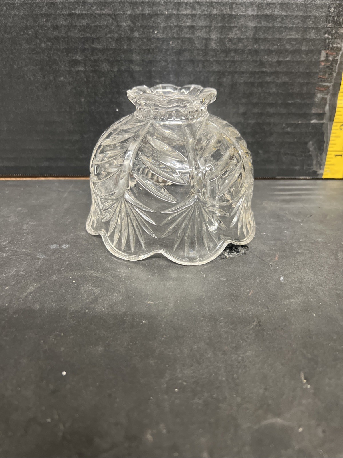 Vintage Fifth Avenue Crystal Fairy Lamp Portico Shade Top Only