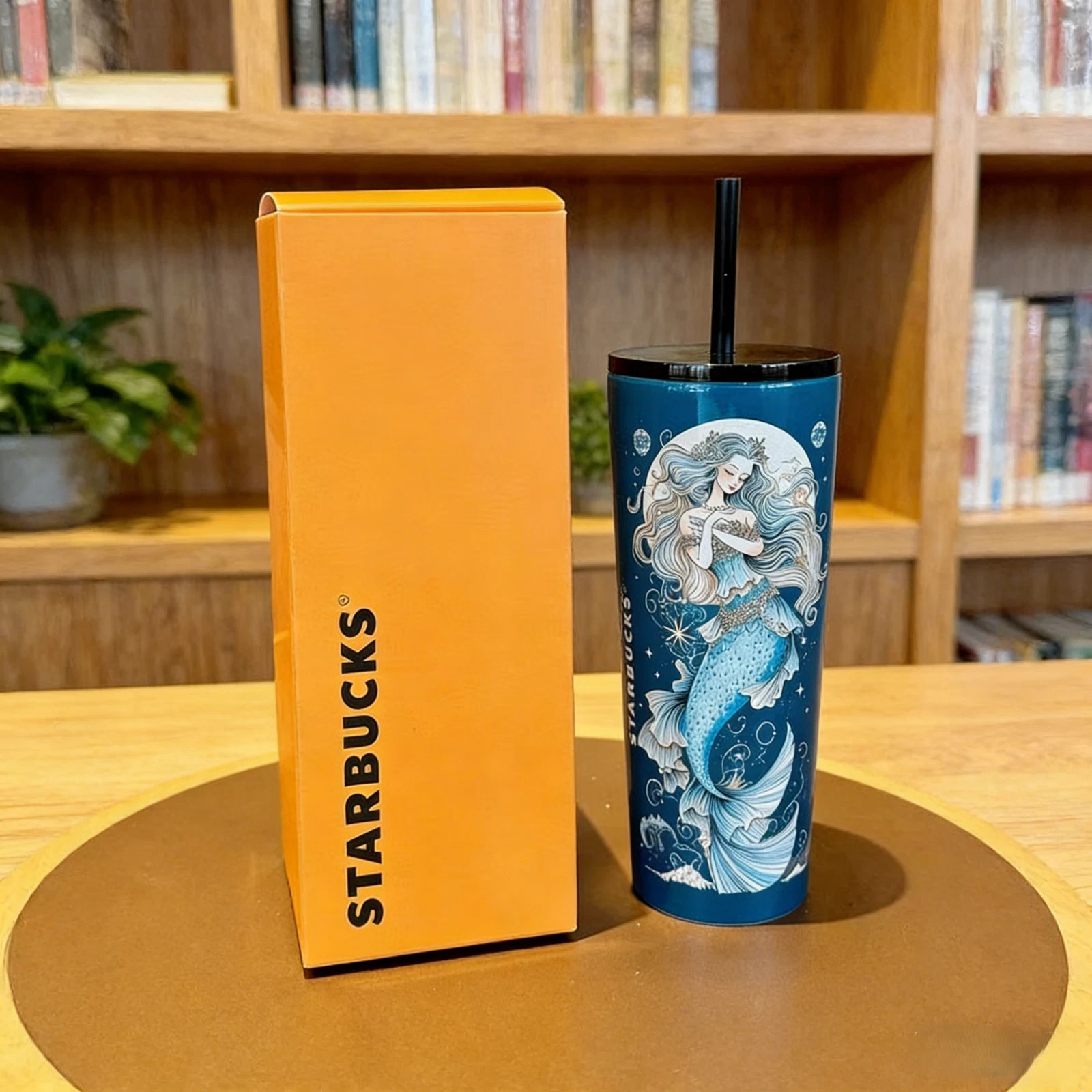 Starbucks Siren Goddess Straw Tumbler 500ml Insulated Stainless Steel Coffee Cup