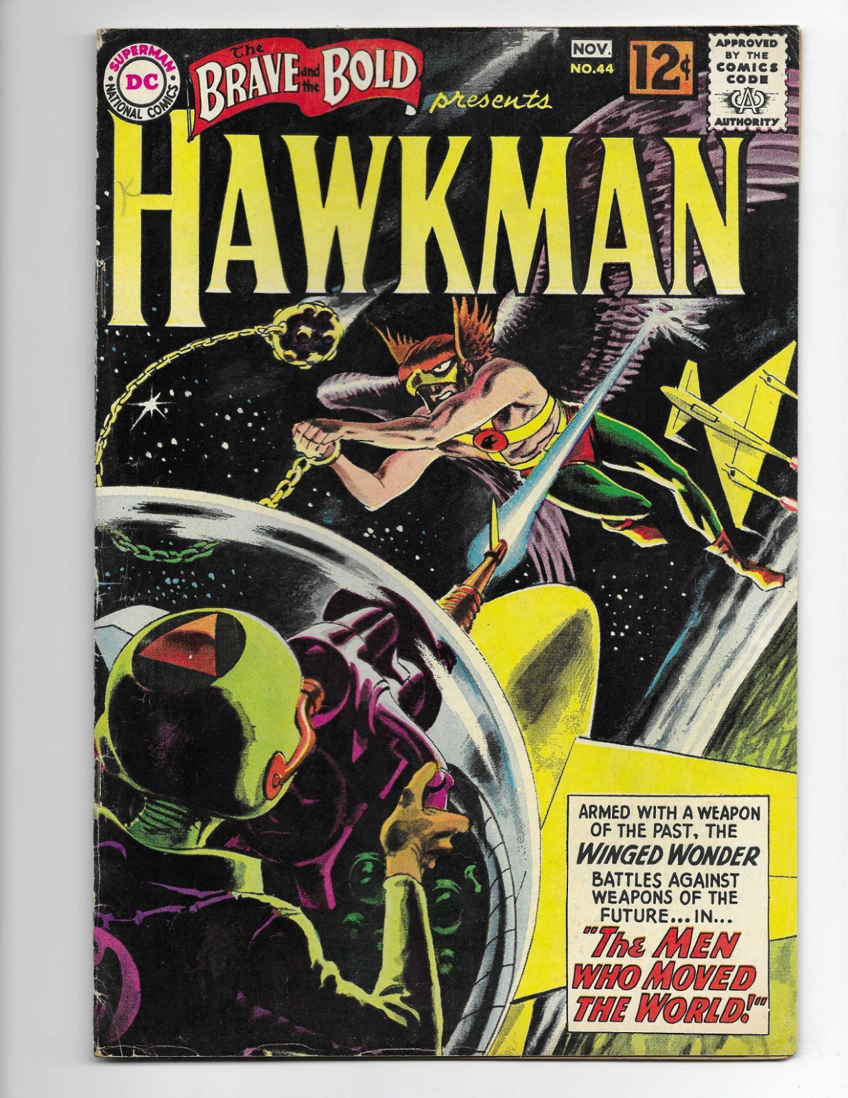 Brave And The Bold 44 1962 DC Comics VG+ 4.5 Hawkman Hawkgirl