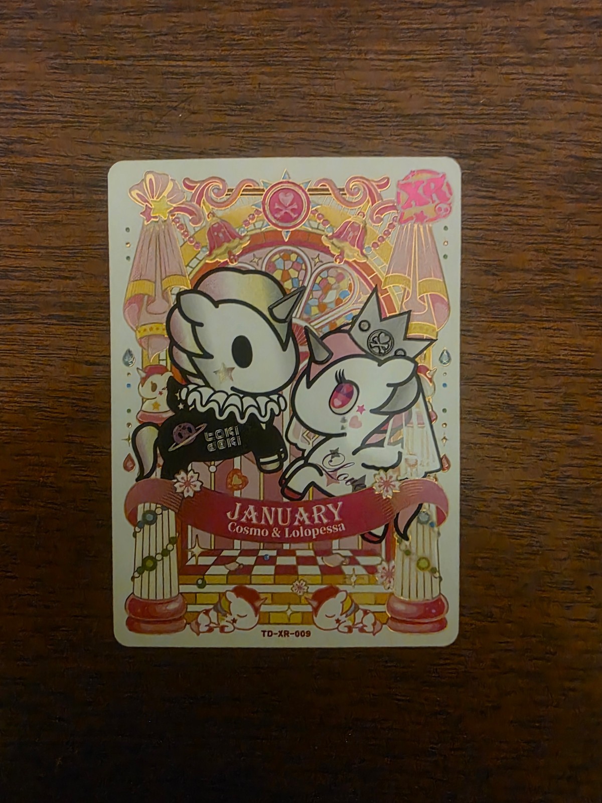 Kayou Tokidoki XR Card TD-XR-009 January Cosmo & Lolopessa 30/01 Birthday Foil