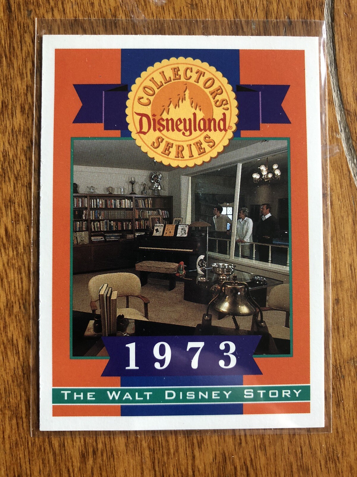 Disneyland 40 Years Collectors series card 1973 The Walt Disney Story #19