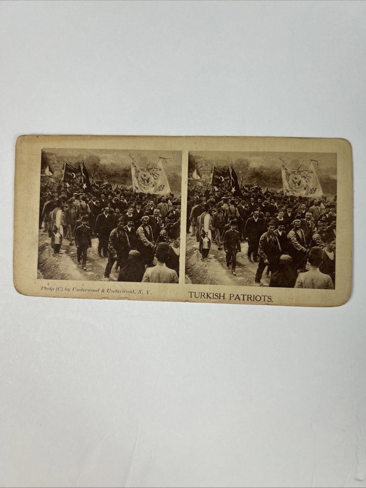 Antique Stereoview Card \