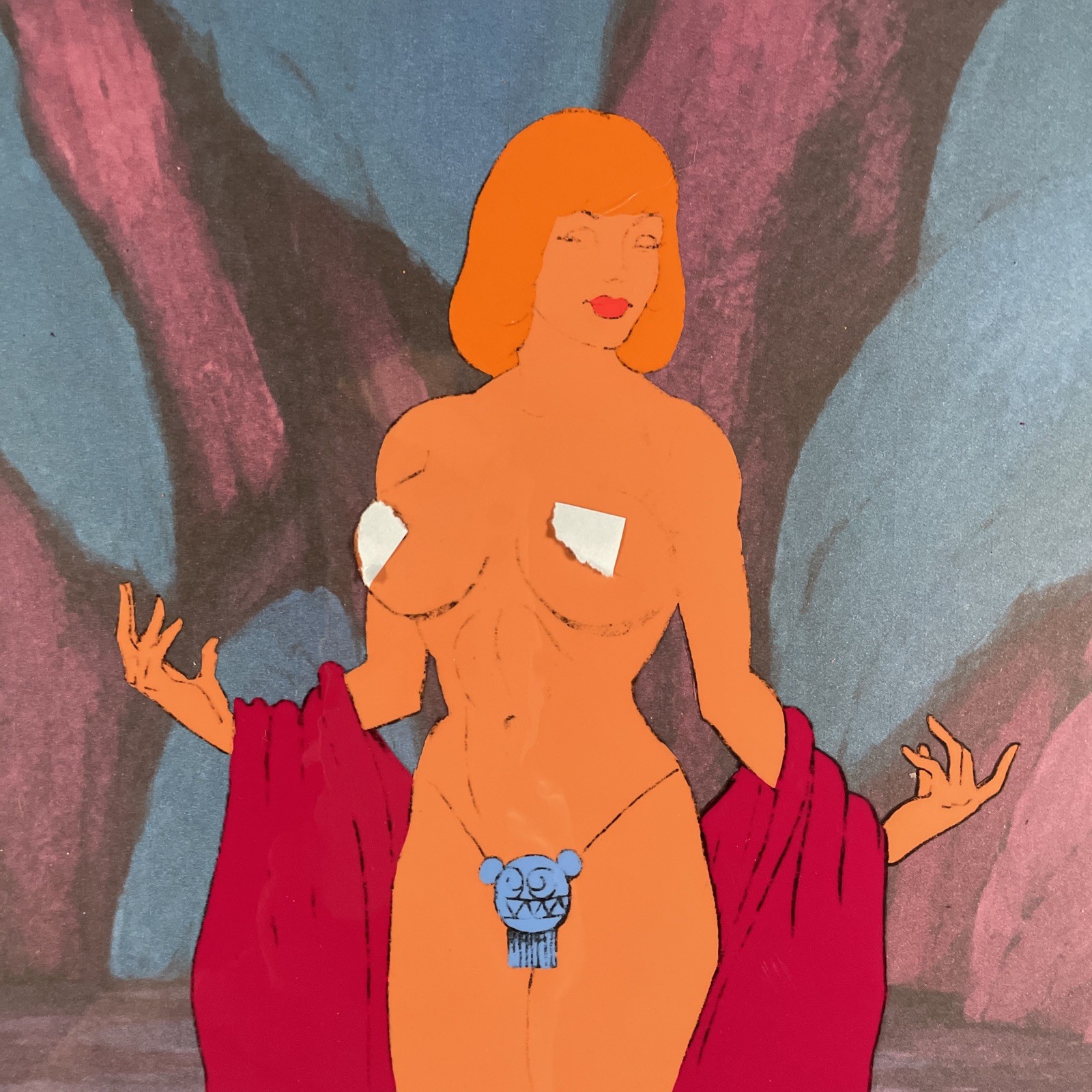 HEAVY METAL animation Cel Animated Movie Production Art 70’s 80’s Taarna I10 HEAVY METAL animation Cel Animated Movie Production Art 70’s 80’s Taarna I10