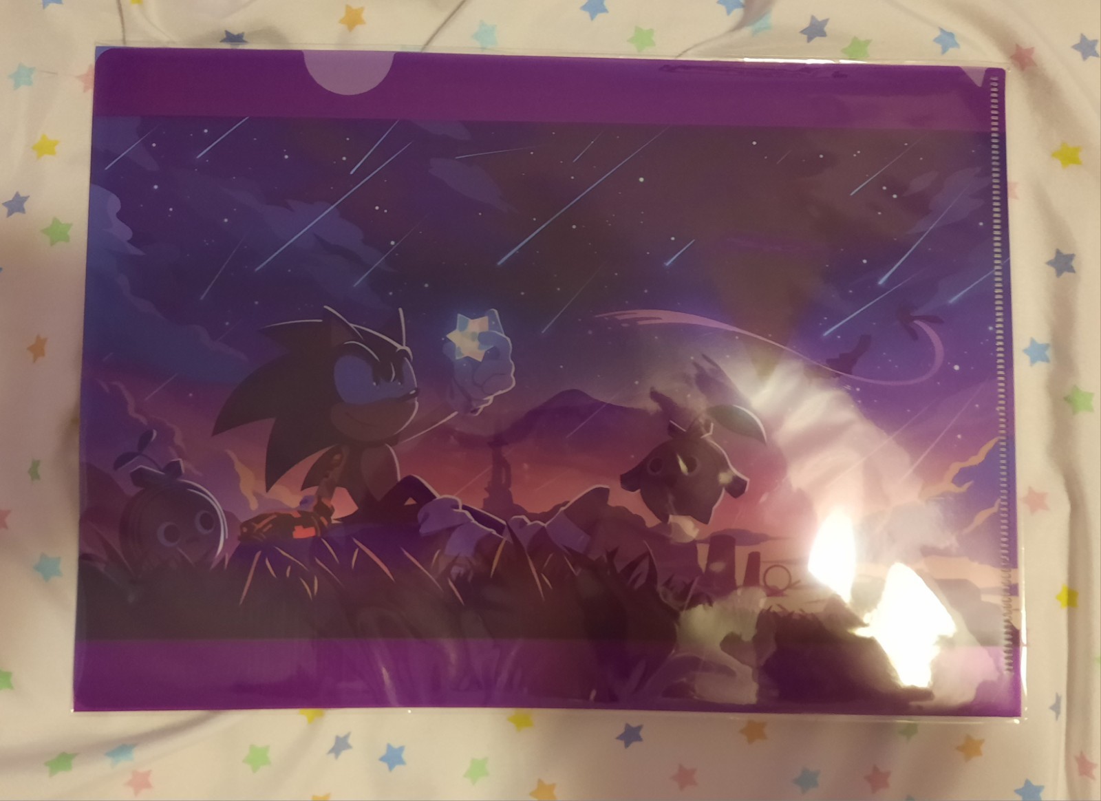 Sonic The Hedgehog Clear File Sonic And Shadow 2 Set