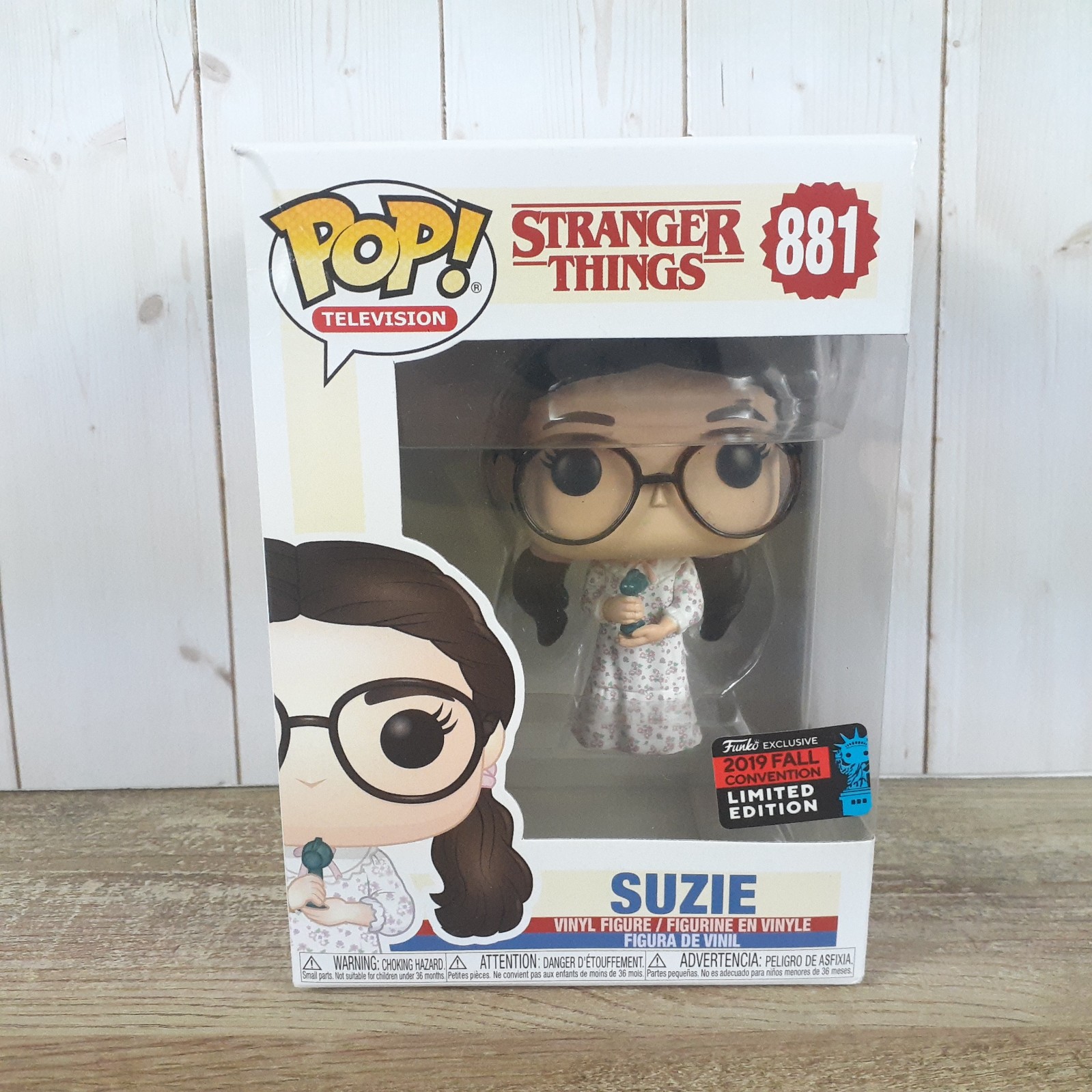 Funko Pop Television Suzie #881 Stranger Things 2019 Fall Convention Exclusive