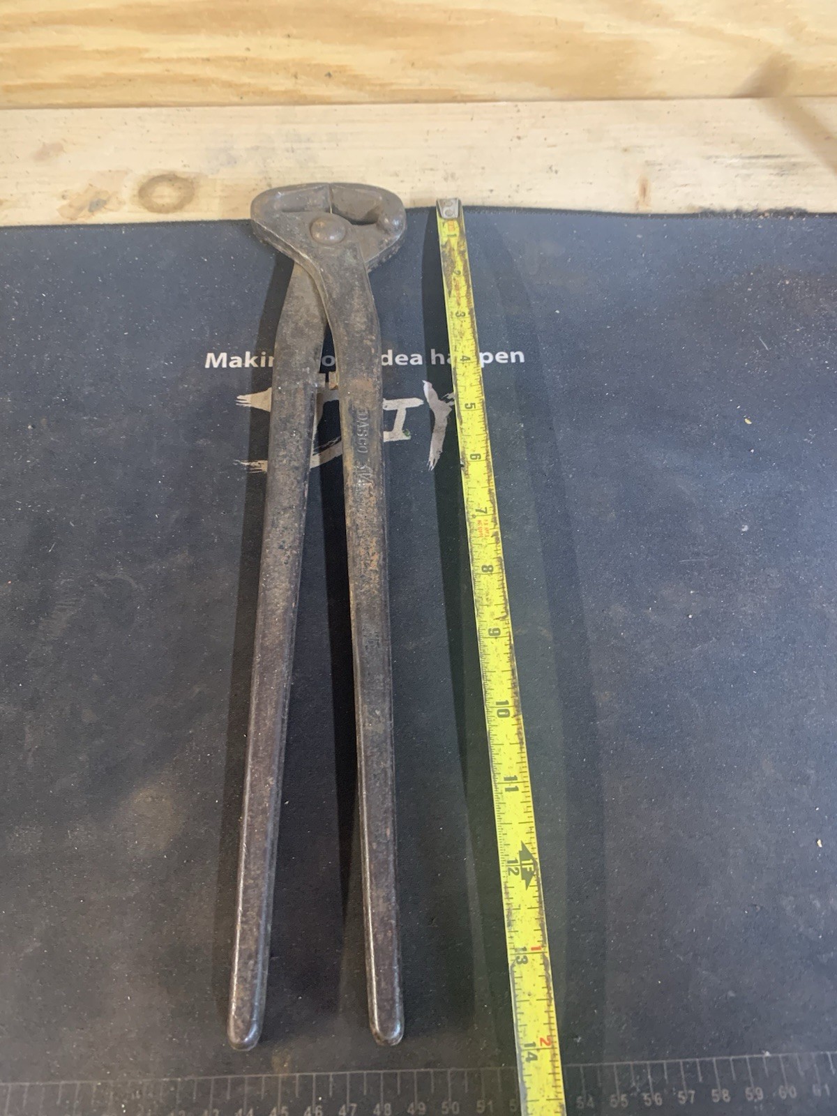 Vintage Dasco 314 Cutting Nippers USA Blacksmith Farrier Tool