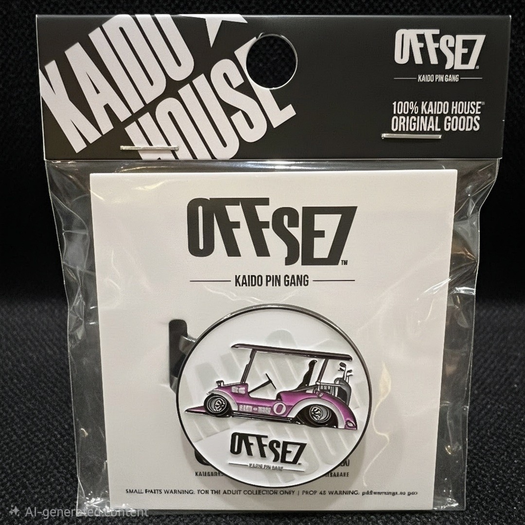 OFFSET Kaido Pin Gang Kaido House Golf Cart Golf Marker Clip