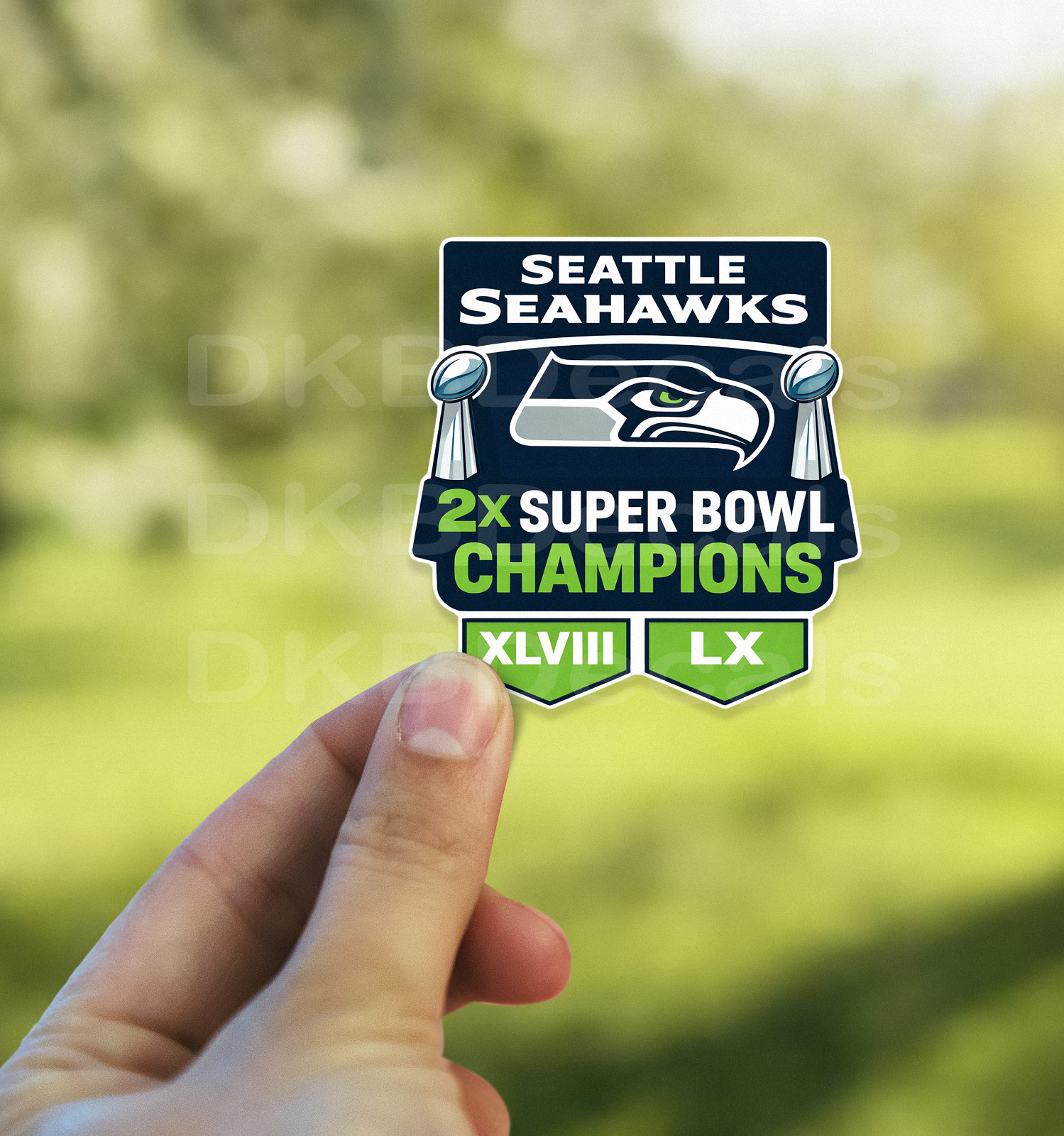 Seattle Seahawks -  2x Super Bowl LX Champions 3\
