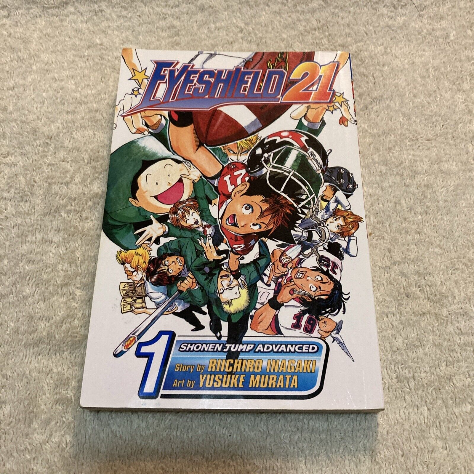 Eyeshield 21 Vol. 1 VIZ English Manga 1st Edition - 3rd Printing