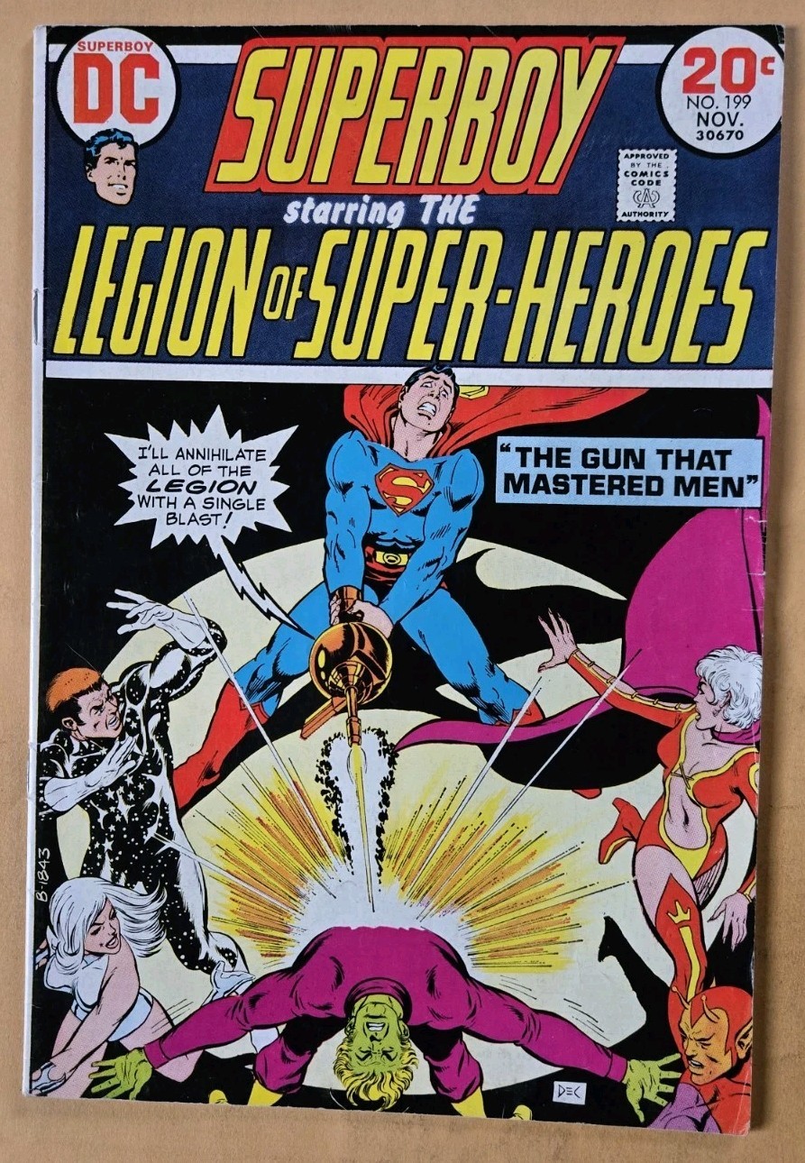 Superboy #199 G+ (2.5) DC Comics 11/73 Superboy #199 G+ (2.5) DC Comics 11/73