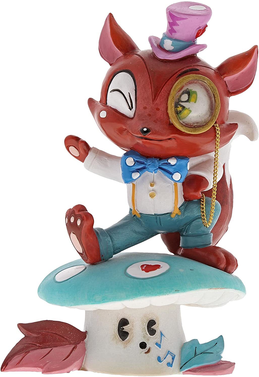 Enesco The World of Miss Mindy Mr. Fox Stone Resin Figurine Enesco The World of Miss Mindy Mr. Fox Stone Resin Figurine