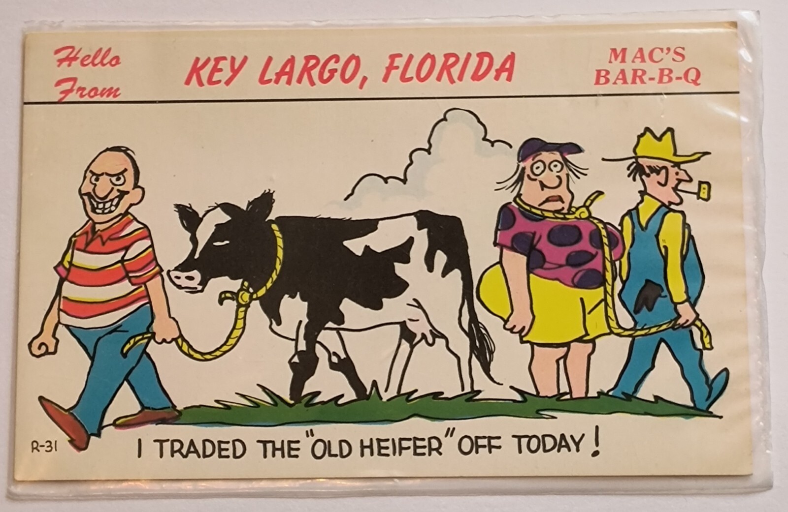 Key Largo FL Florida Mac\'s BBQ Old Heifer \