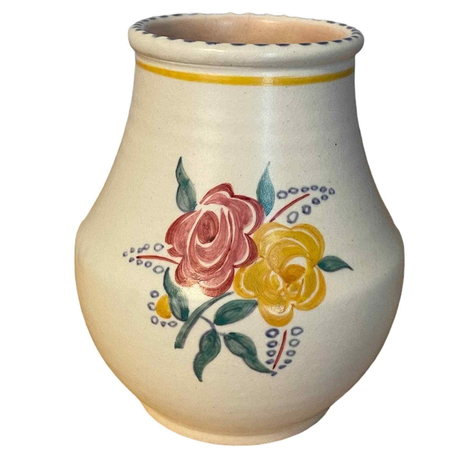 Poole England Vintage Ceramic Bud Vase