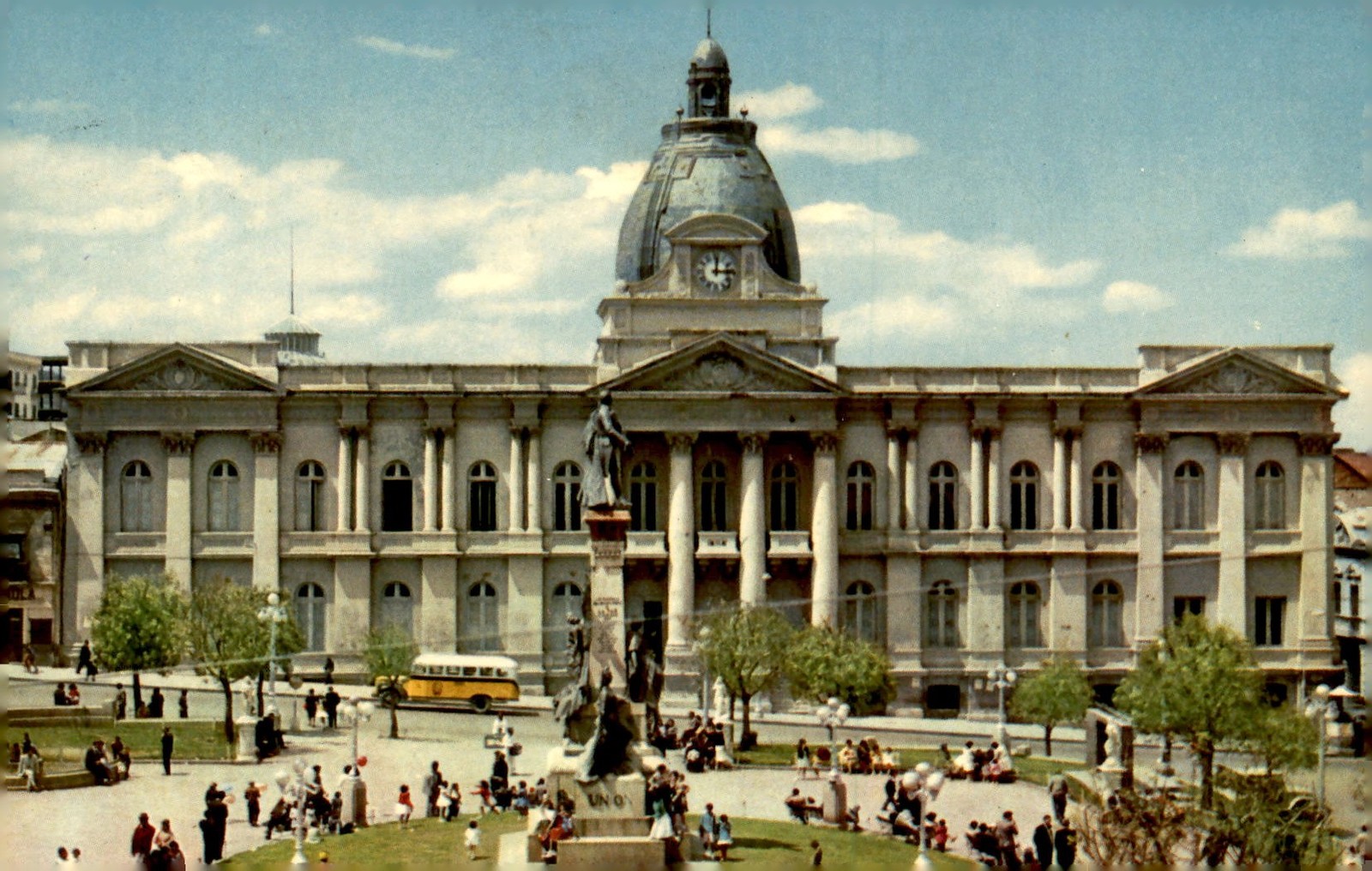 Plaza Murillo, La Paz, Bolivia Postcard