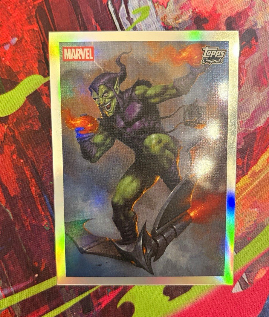 Topps 2026 Topps Chrome Marvel Comics TO-02 Green Goblin Lucio Parrillo Insert