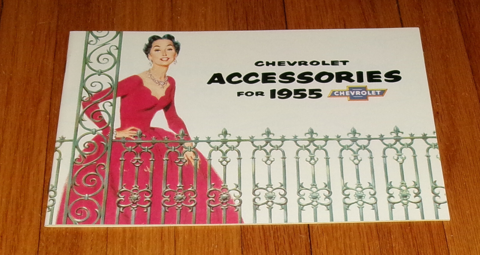 1955 Chevrolet Passenger Car Accessories Sales Brochure Catalog Bel Air