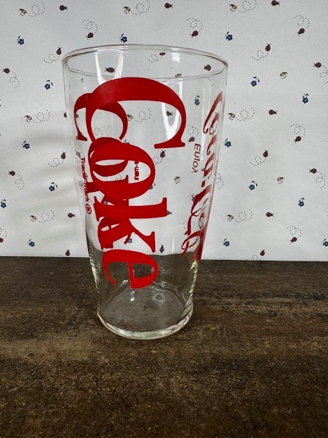 Vintage Coca Cola Glass Tumbler