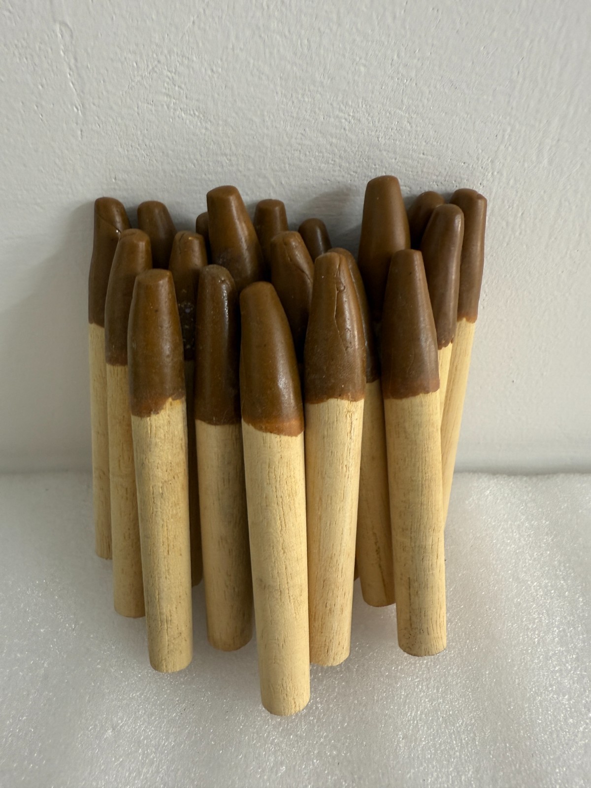 20 Pcs Wooden Dop Sticks for Gemstone Faceting | Lapidary Tool for Polishing 20 Pcs Wooden Dop Sticks for Gemstone Faceting | Lapidary Tool for Polishing