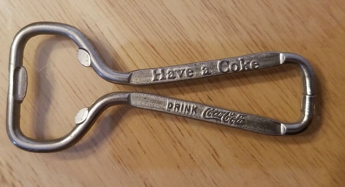 Vintage? Coca Cola Wire Type Bottle Opener HAVE A COKE ~ DRINK COCA-COLA