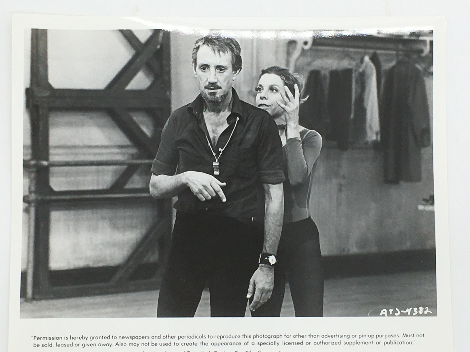 1979 Press Photo  Ann Reinking & Roy Scheider in \