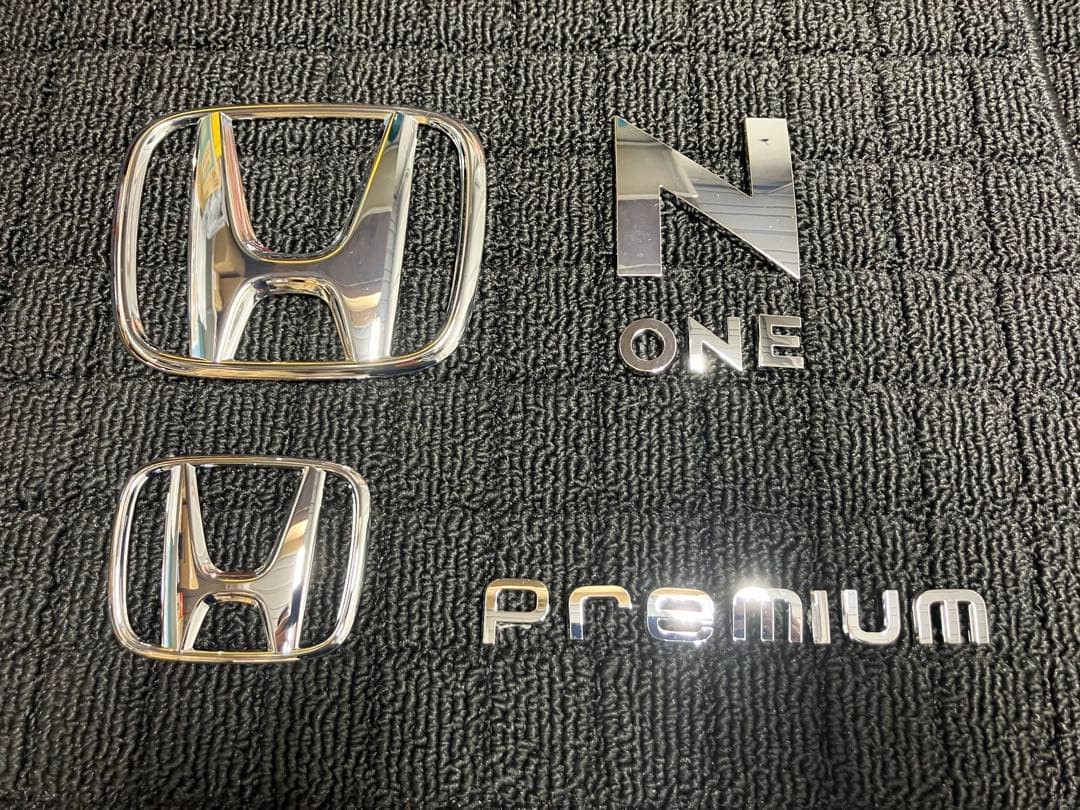 Honda N-ONE Genuine Emblem JG3 JG4 Premium OEM Badge Black Near Mint