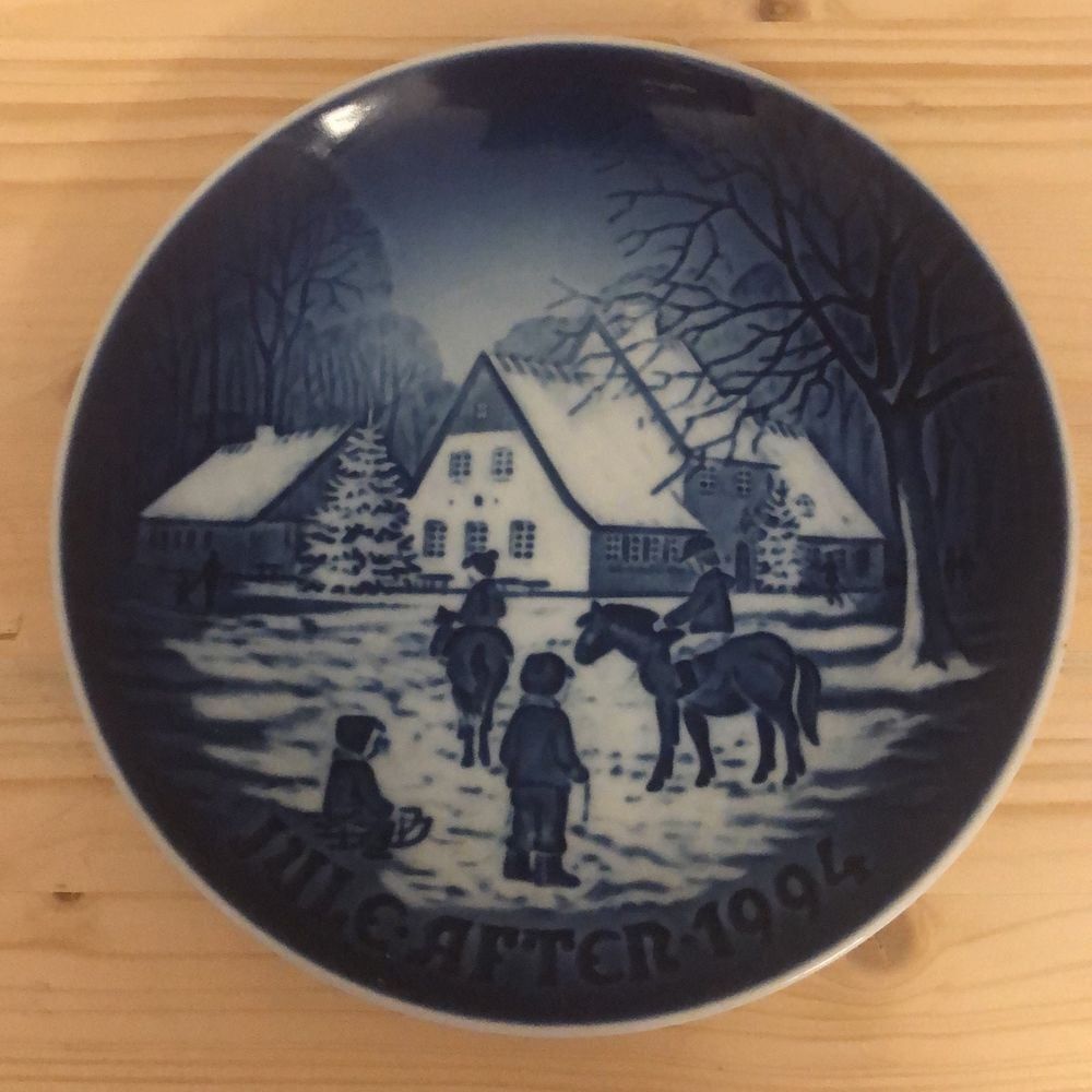 Bing & Grondahl Christmas plate. 1994 EUC