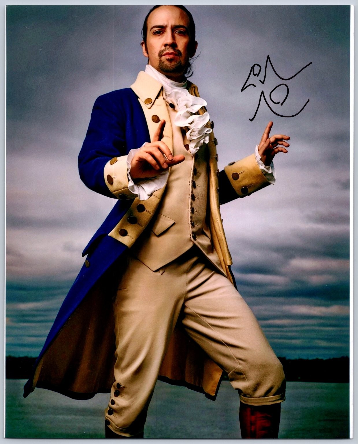 Lin-Manuel Miranda Autographed Photo Signed Hamilton Broadway Musical 8x10