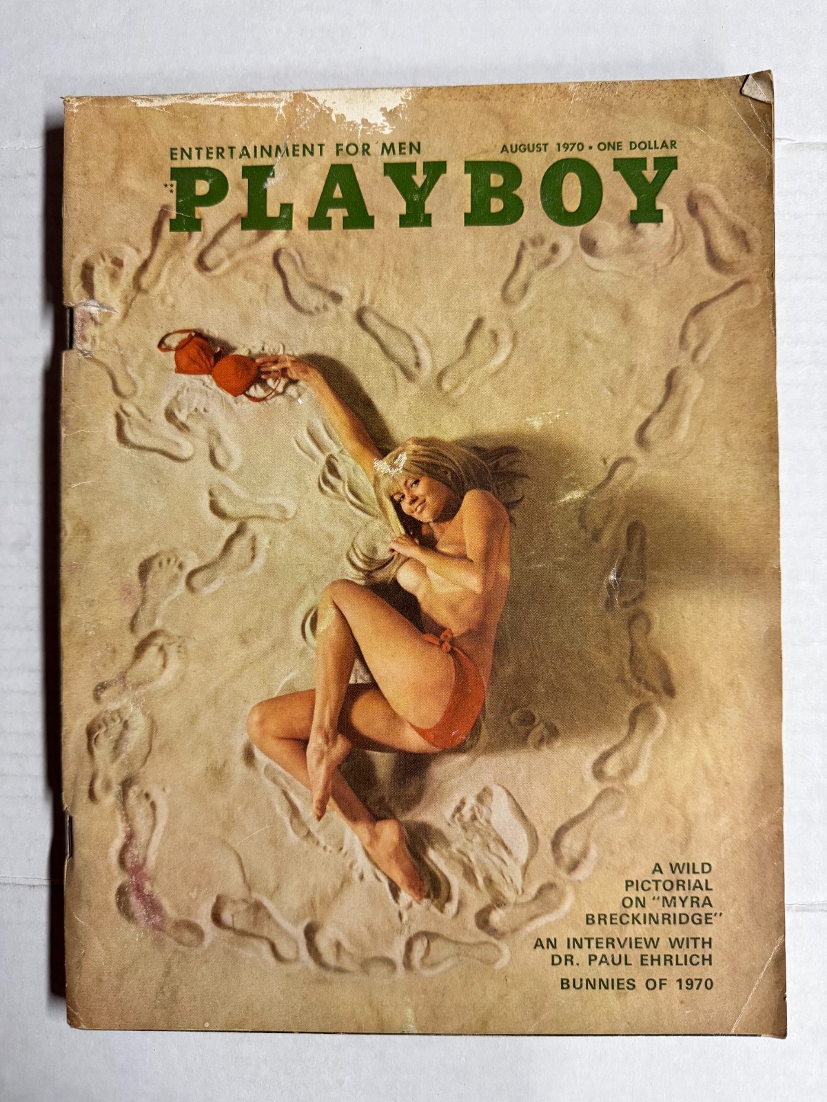 Playboy Magazine August  1970
