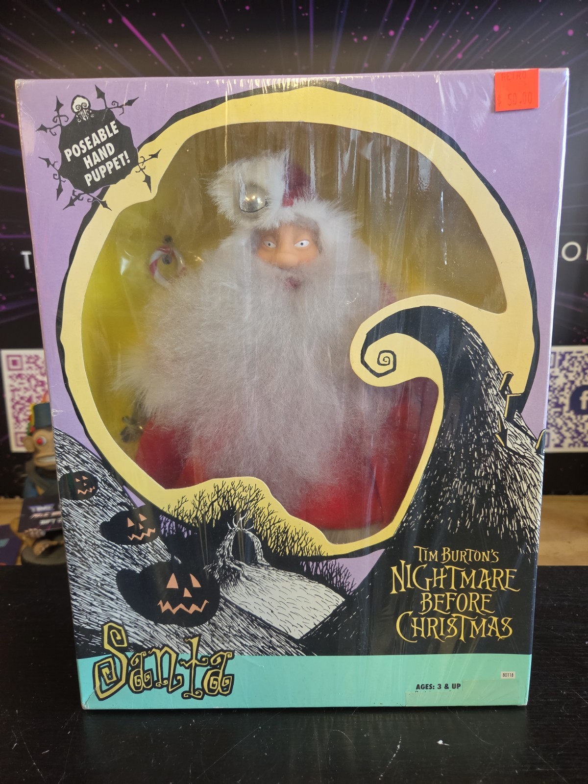 1993 Hasbro Nightmare Before Christmas Santa