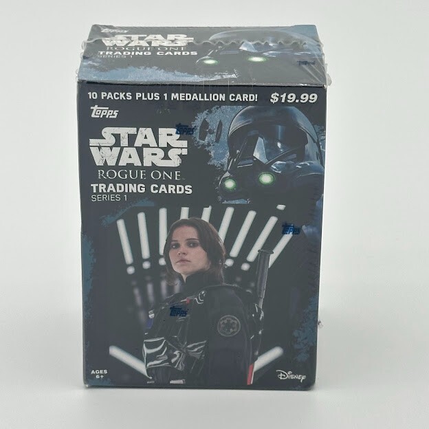 🚀2016 Topps Star Wars Rogue One Series 1 Factory Sealed Blaster Box-MEDALLION🚀