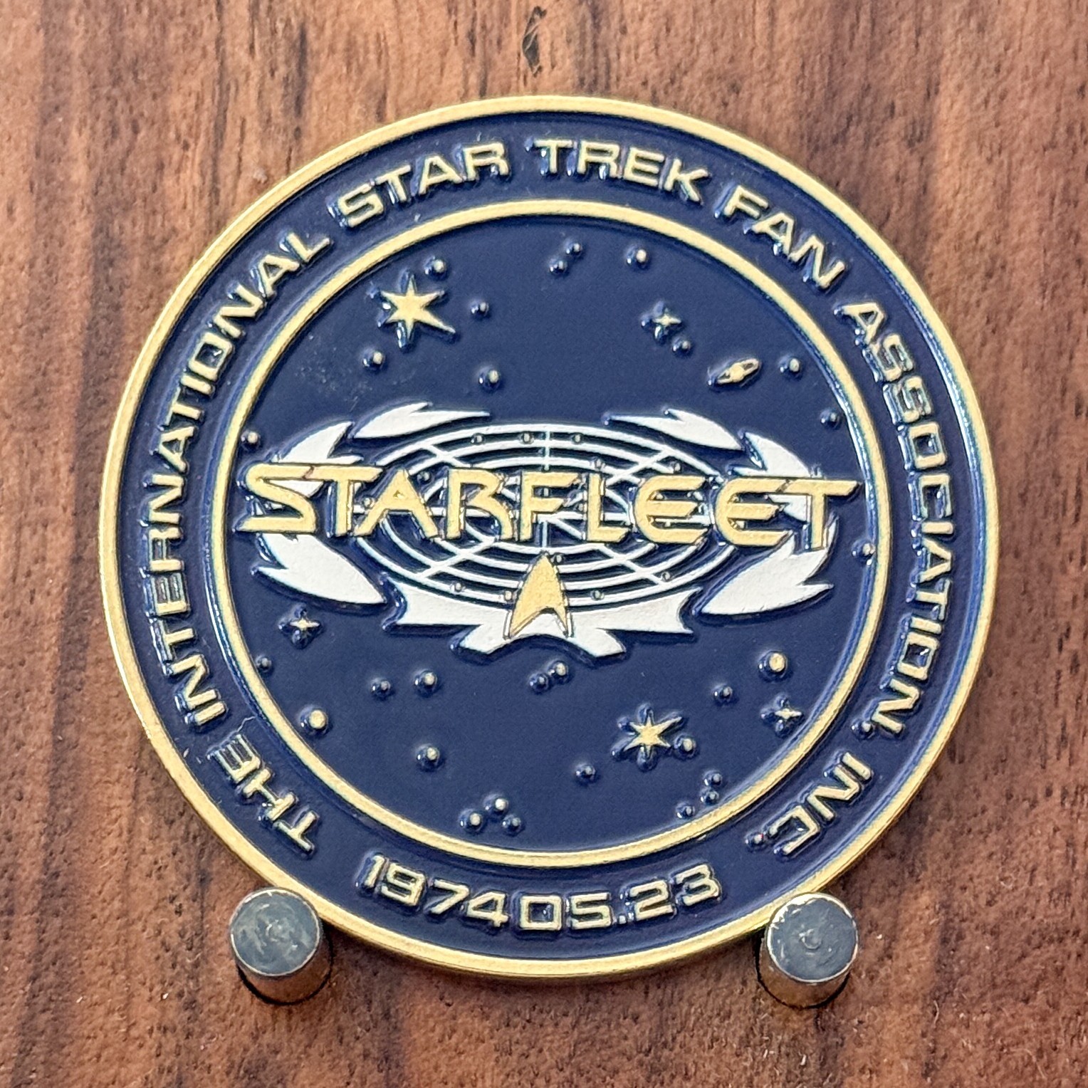 Star Trek Starfleet 50th Anniversary Challenge Coin  W#14