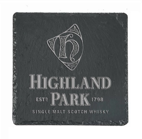 HIGHLAND PARK Whiskey Slate Coaster
