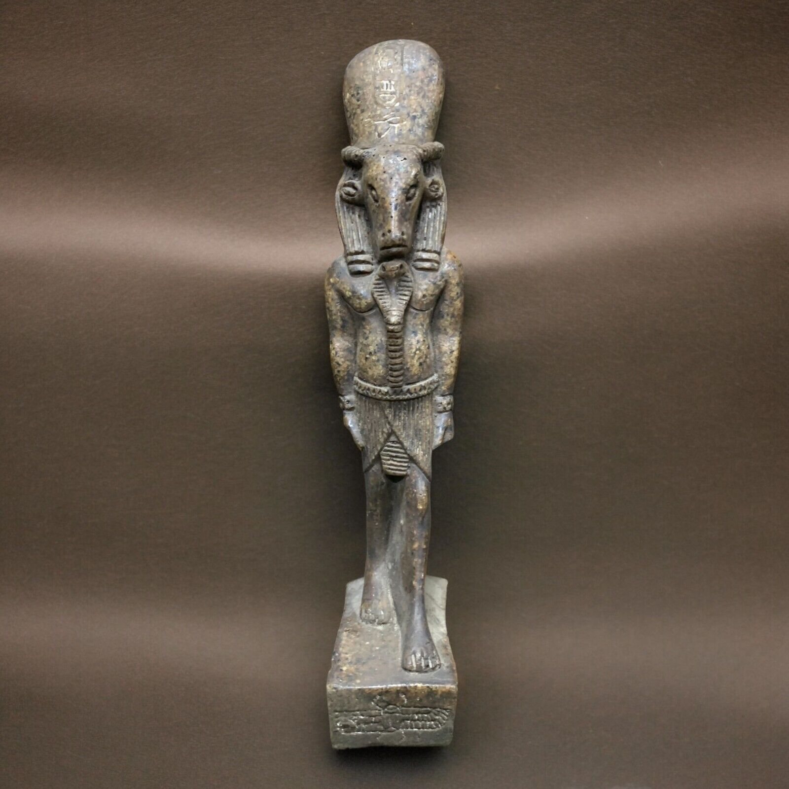 Egyptian Khnum Statue God ANCIENT EGYPTIAN ANTIQUE Rare Stone Pharaonic BC