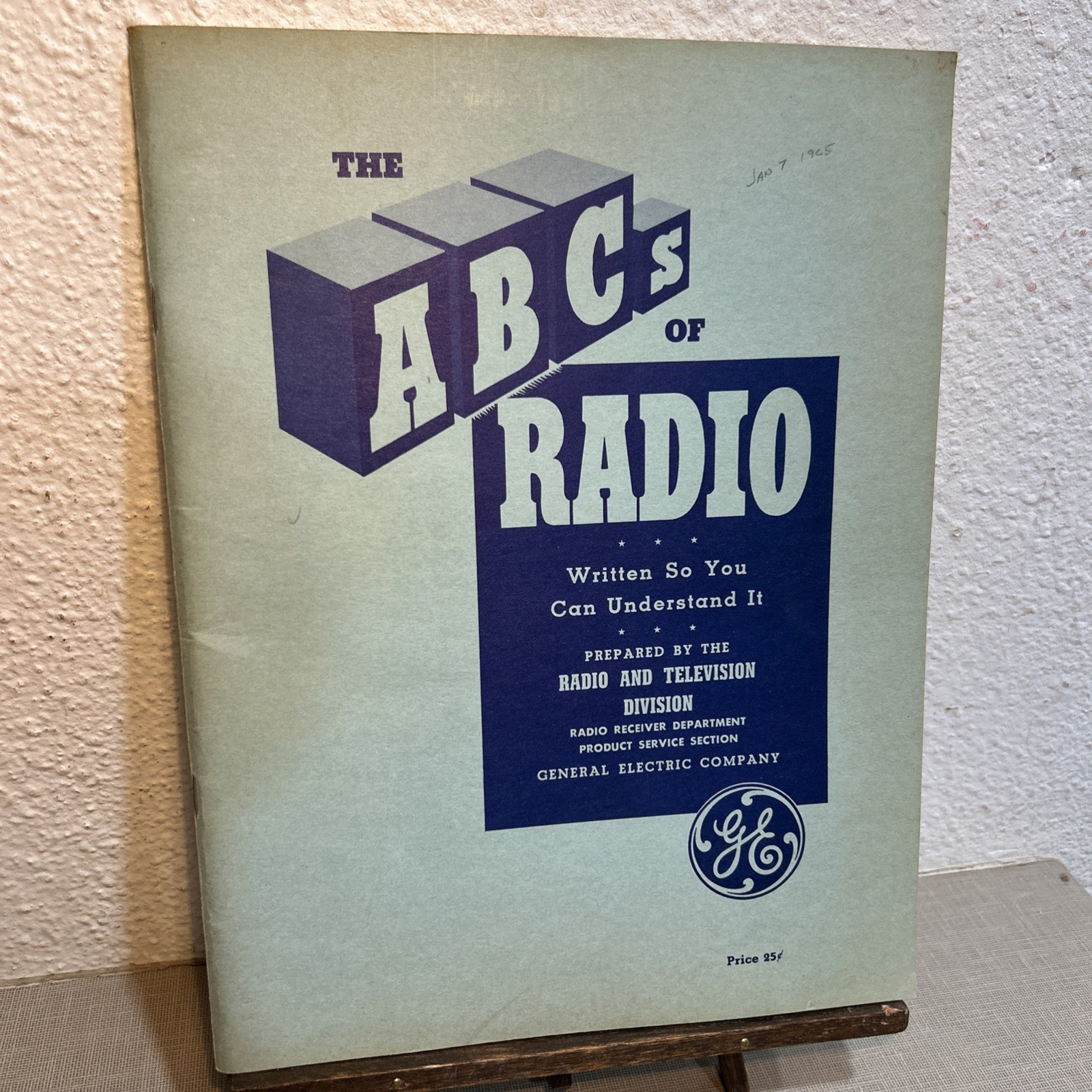 VTG The ABCs Of Radio GE General Electric Radio And Television Manual 50-926-1