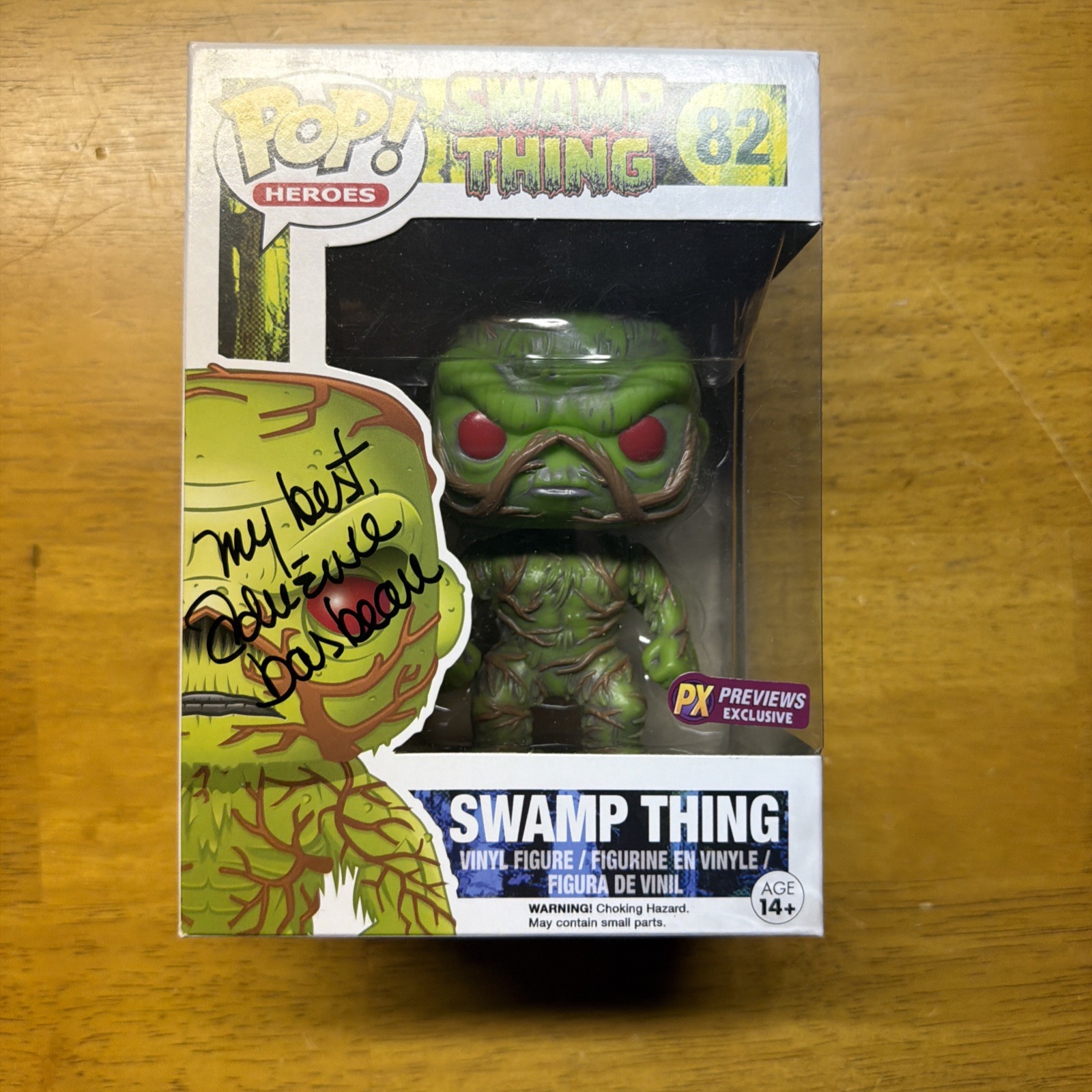 Swamp Thing Adrienne Barbeau Autographed Funko Pop 