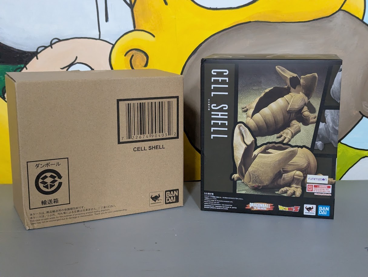 Dragon Ball Z SH S.H. Figuarts Cell Shell Larva The Breakers Exclusive First NEW