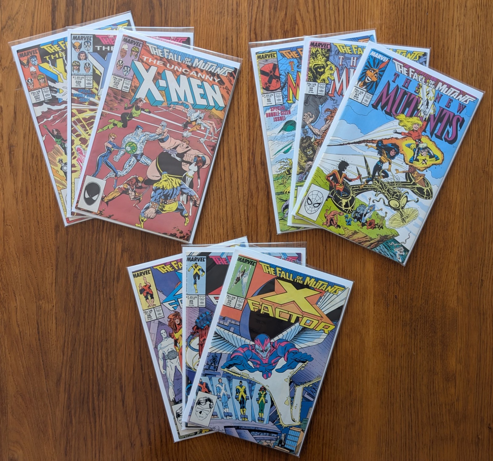 X-Men Fall of the Mutants - COMPLETE Uncanny X-Men- X-Factor - New Mutants X-Men Fall of the Mutants - COMPLETE Uncanny X-Men- X-Factor - New Mutants