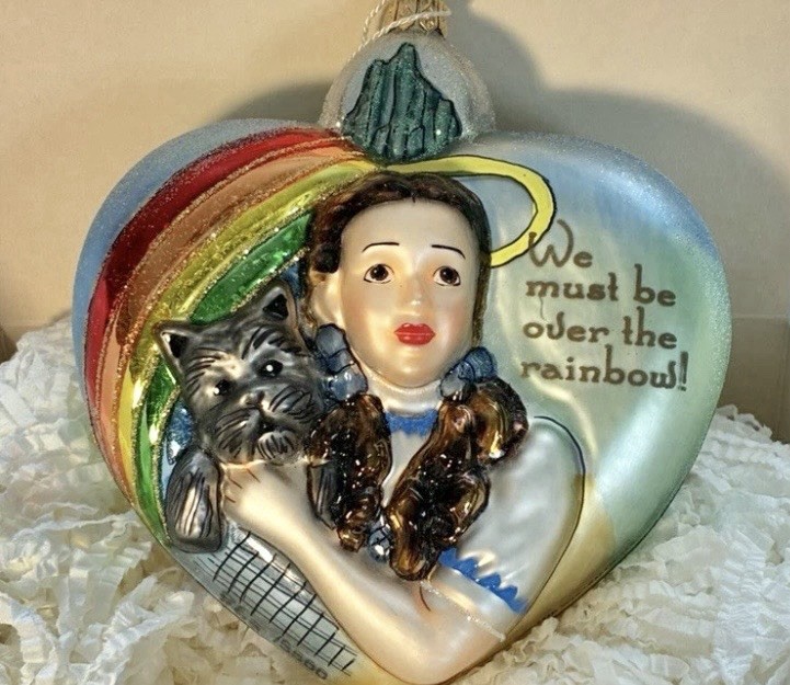 Wizard Of Oz Dorothy Rainbow Polonaise Kurt Adler Ornament