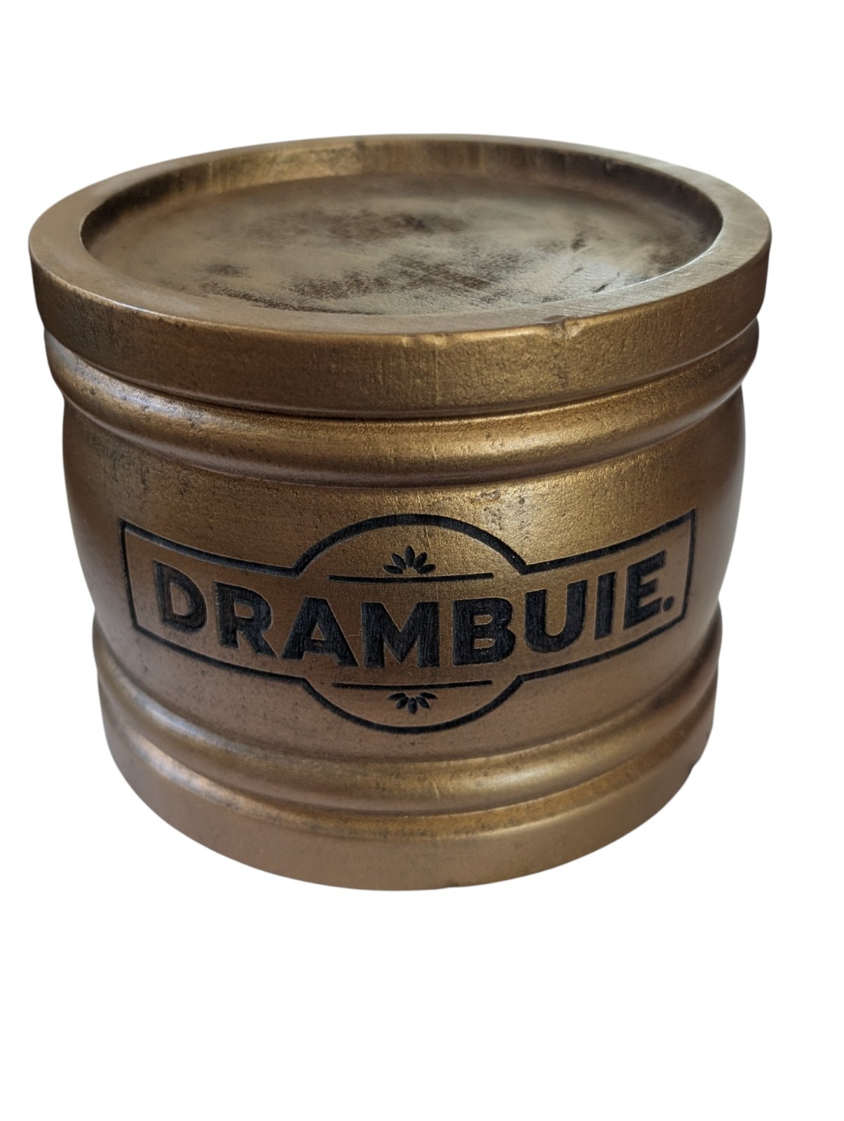 Vintage Drambuie wooden bottle stand / glorifier 