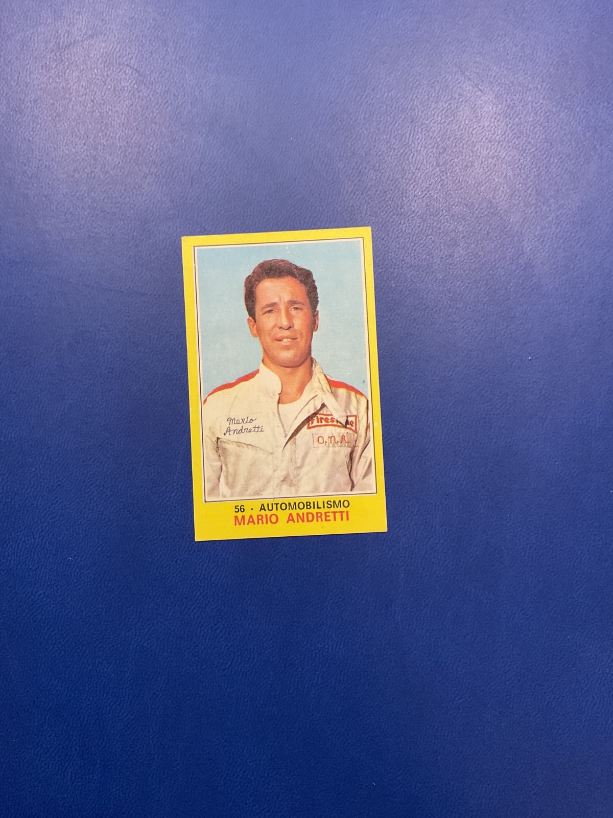 1970/71 Panini Sports Champions N 56 MARIO ANDRETTI Automobile Figure 