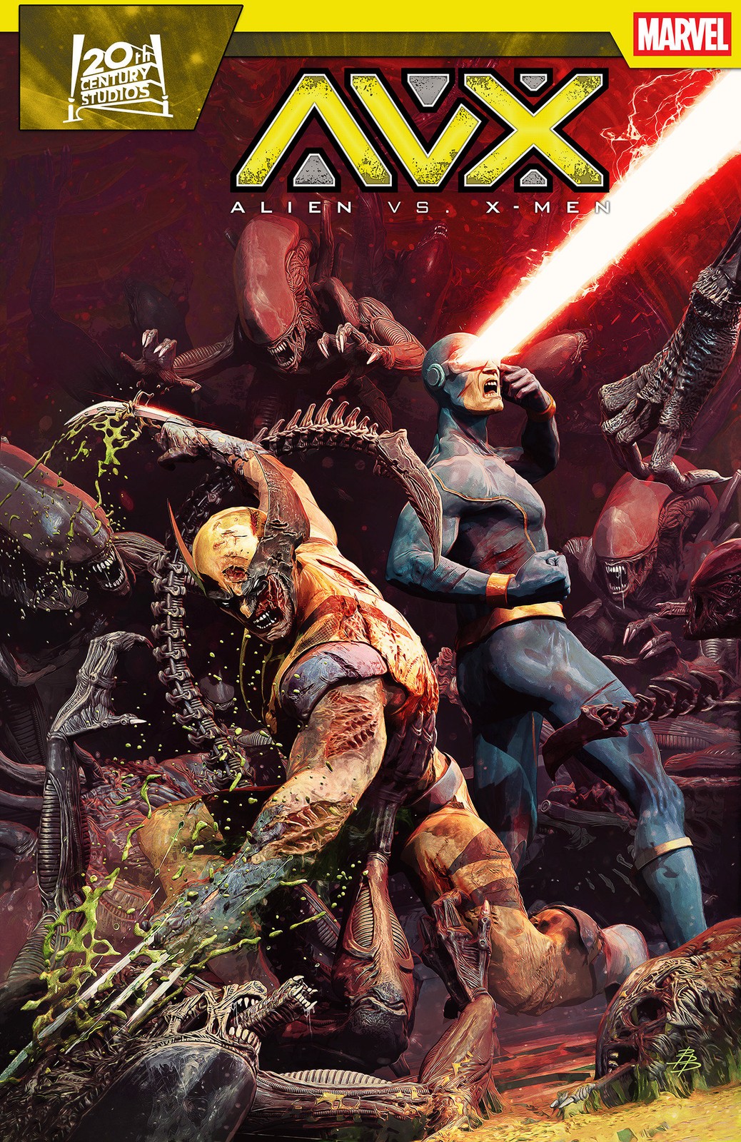 Alien Vs. X-Men #1 Bjorn Barends VAR Pre Order 9/30/26 Marvel Comics
