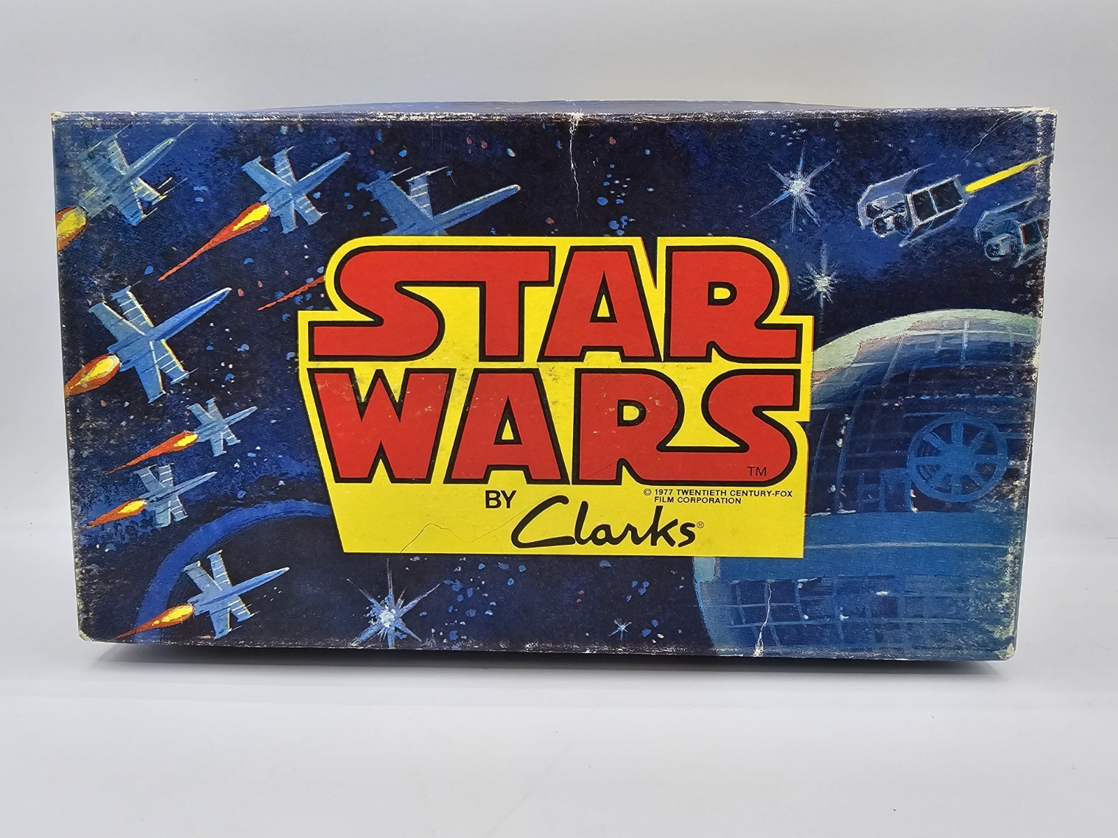 Vintage Star Wars Clarks Empty Shoe Box 1977