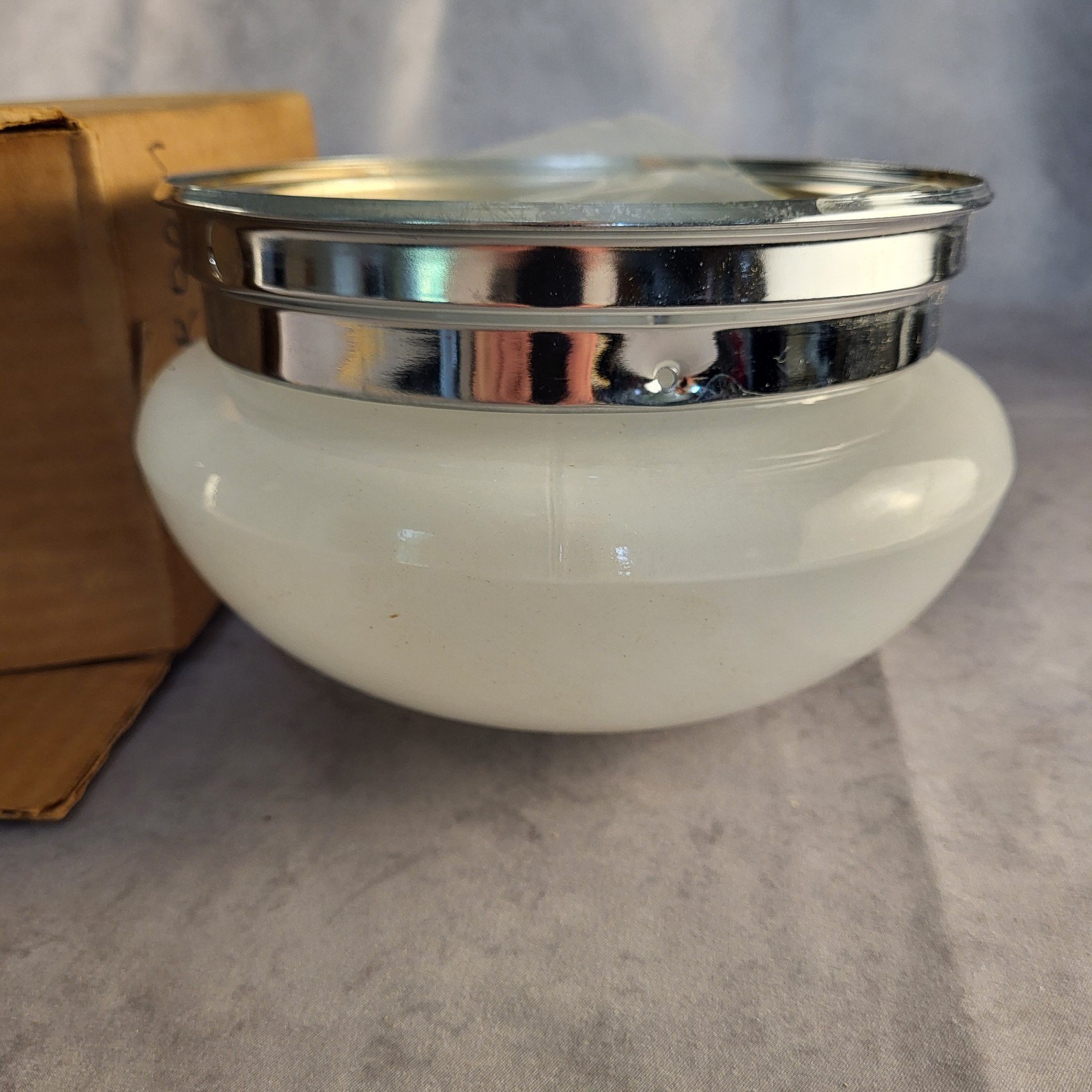 Vintage Original Diamond Mid Century Modern Light Fixture Ceiling 7\